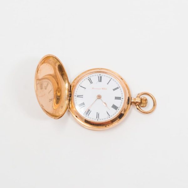 Hand Carved Pocket Watch